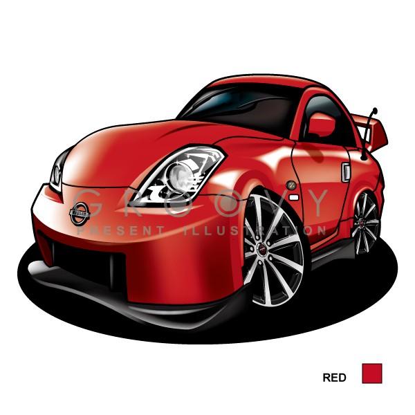 車好き プレゼント 日産 フェアレディ Z 33 NISMO 車 ポスター