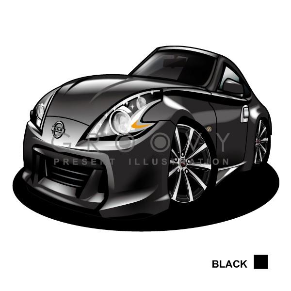 車好き プレゼント 日産 フェアレディ Z 34 車 イラスト 2L版