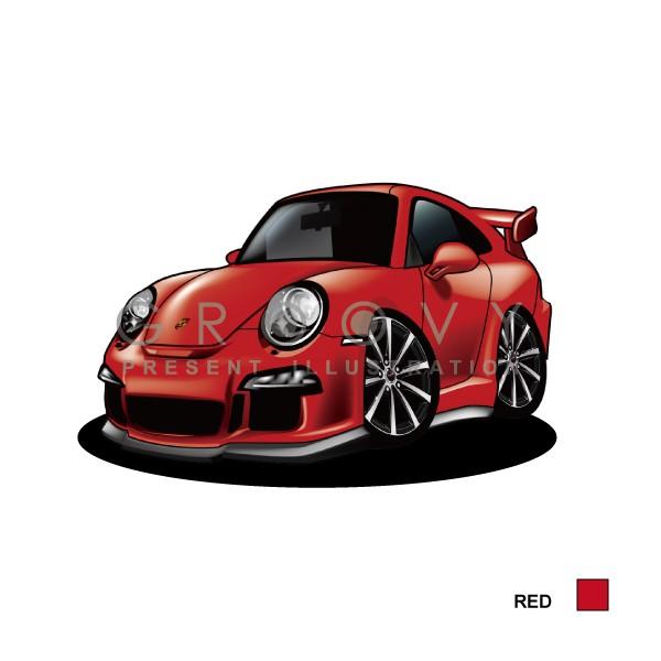 車好き プレゼント ポルシェ 991 車 ポスター カレンダー 2026 年