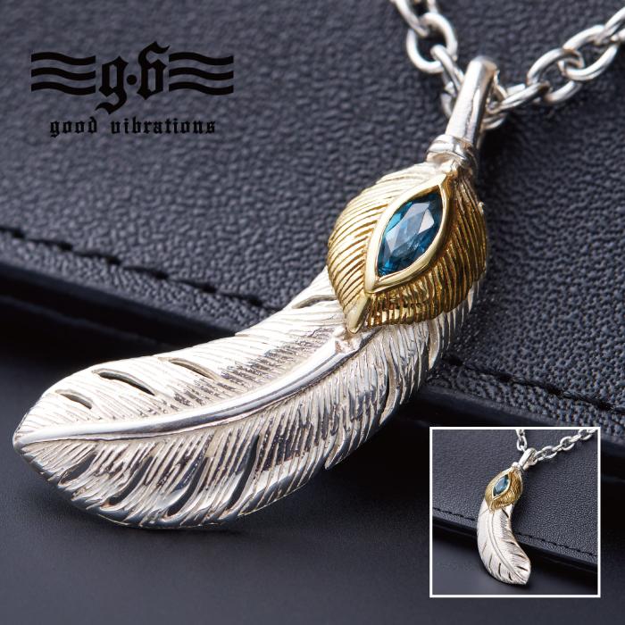 シルバー 925 ネックレス ペンダント トップ ヘッド フェザー 羽