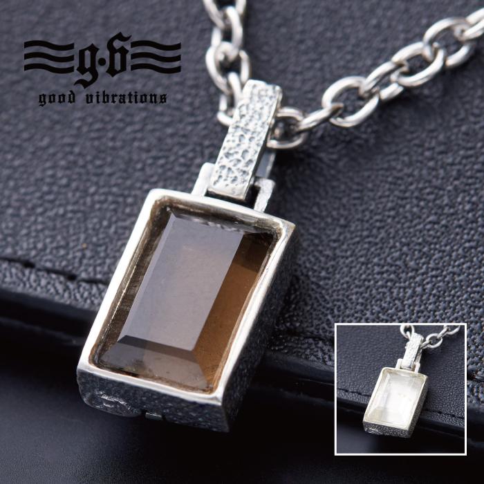 シルバー 925 ネックレス ペンダント トップ ヘッド スモーキー