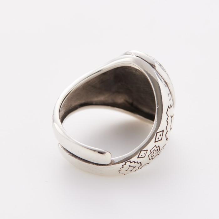 シルバー 925 リング 指輪 小さめ ココペリ 紋章 お守り 開運 金運 模様 フリーサイズ シンプル アクセサリー メンズ レディース good vibrations ブランド |  | 04