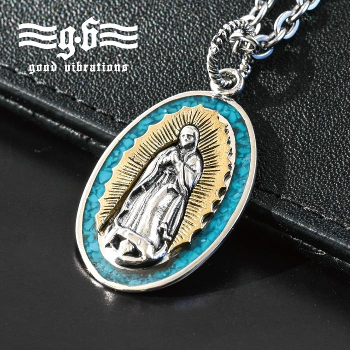 シルバー 925 ネックレス ペンダント トップ ヘッド 聖母 マリア