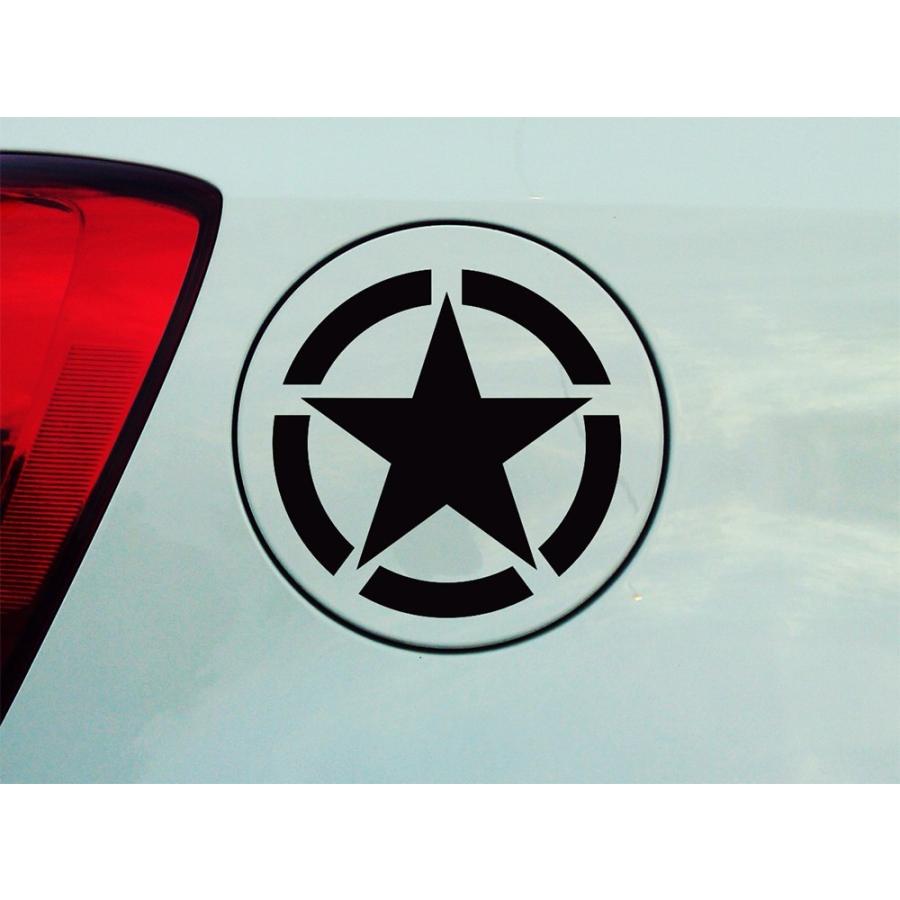 米軍 Us Army 車 給油口 ステッカー 星マーク ドレスアップ デカール シール Sticker 040 車イラストの専門店 Groovy 通販 Yahoo ショッピング