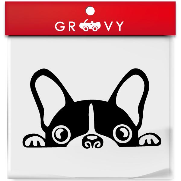 第一ネット ボストンテリア フレンチブルドッグ 愛犬 犬 ステッカー 車 シルエット シール デカール