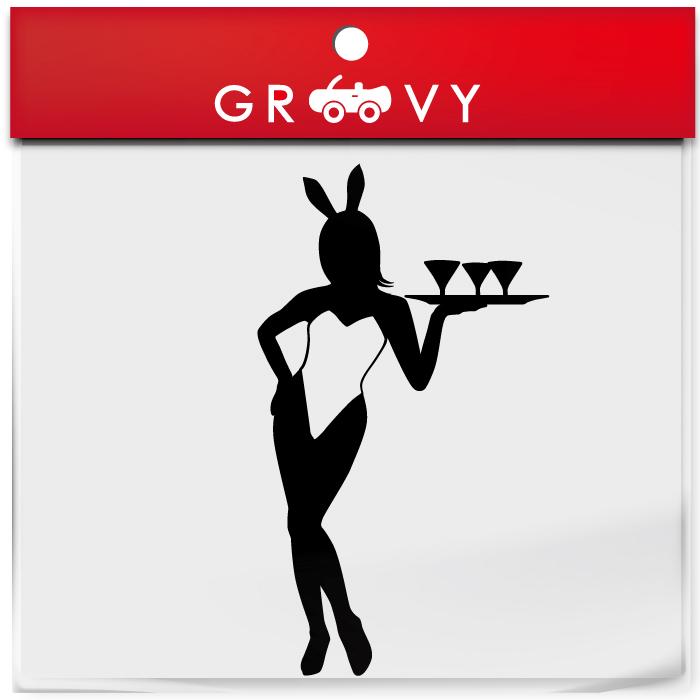 バニーガール カクテル セクシー ギャル レースクイーン 車 ステッカー