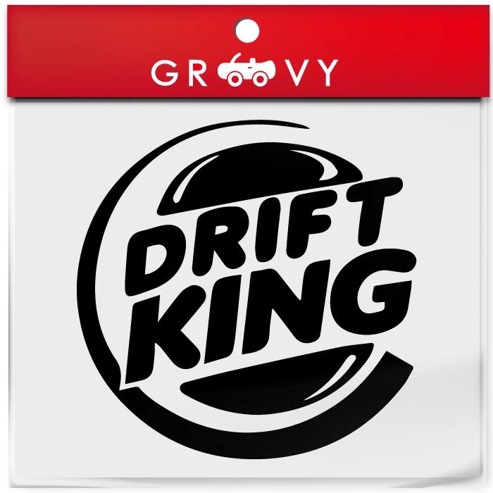 DRIFT KING ステッカー スタイリッシュ 走り屋 ドリフト キング シール デカール カッティングステッカー おしゃれ おもしろ パロディ CARE DESIGN ヤフー店 - 通販 - Yahoo ショッピング