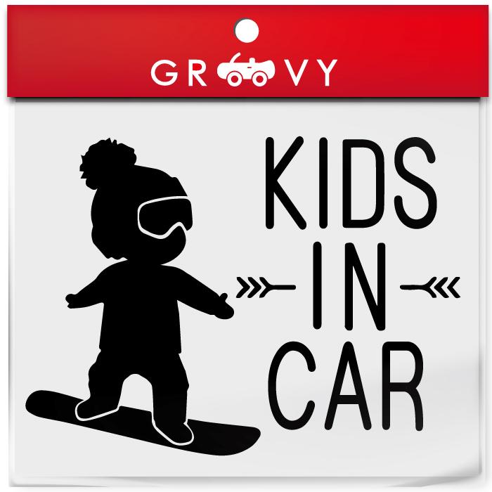 キッズ イン カー 車 ステッカー スノーボード スノボ 子供 乗ってます 可愛い 人気 Kids In Car ベビーインカー かわいい おしゃれ ブランド シール グッズ Sticker 1419 Care Design ヤフー店 通販 Yahoo ショッピング