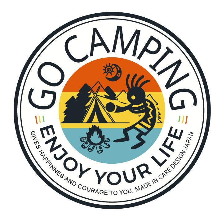 KD WORKSオリジナル キャンパーステッカー SDGs キャンプ アウトドア CAMP GO CAMING ココペリ 好き ステッカー