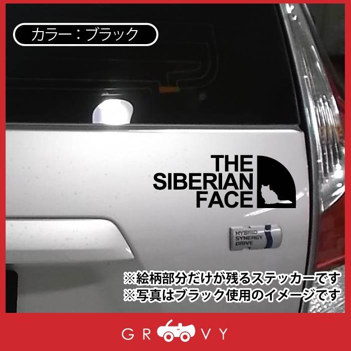 アウトドア ステッカー サイベリアン 猫 ネコ おしゃれ 車 シール 乗っ