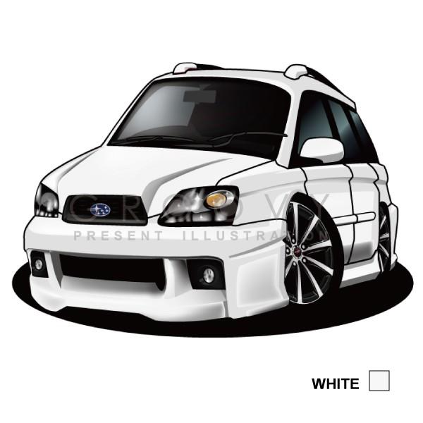 SUBARU スバル LEGACY レガシィ パーツカタログ　BH型 車好き プレゼント スバル レガシィ BH5 車 イラスト A4版フレーム