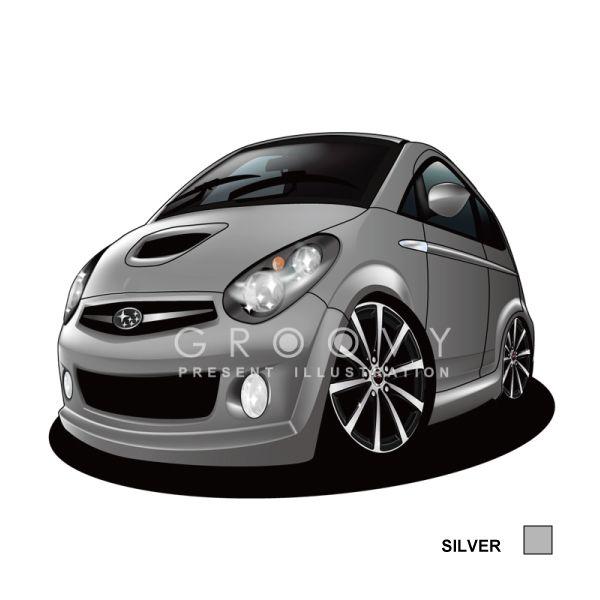 車好き プレゼント スバル アール2 車 イラスト 2l版 グルービー Subaru R2 ステッカーも追加ok パーツ グッズ アクセサリー Sub R2 2l 車イラストの専門店 Groovy 通販 Yahoo ショッピング