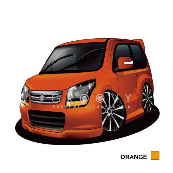車好き プレゼント スズキ ワゴンr Mh23 車 イラスト 2l版 グルービー Suzuki ステッカーも追加ok パーツ グッズ アクセサリー Suz Wagonr2 2l 車イラストの専門店 Groovy 通販 Yahoo ショッピング