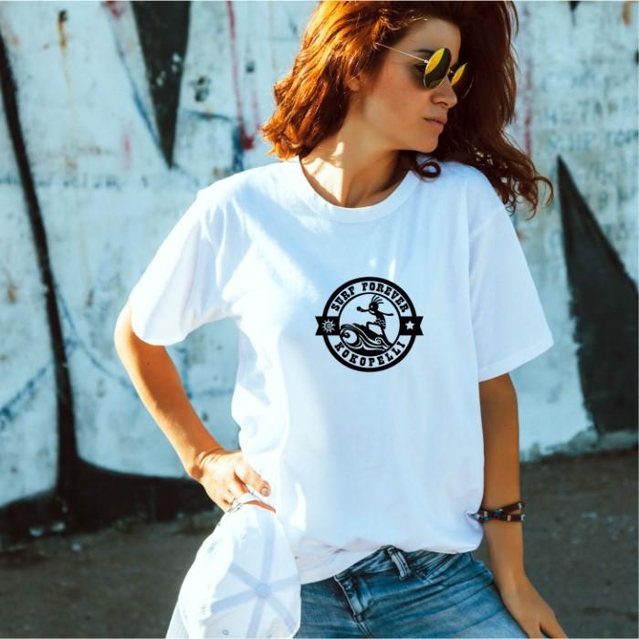 Tシャツ 半袖 ロゴ サーフィン ココペリ 開運 金運 恋愛運 メンズ