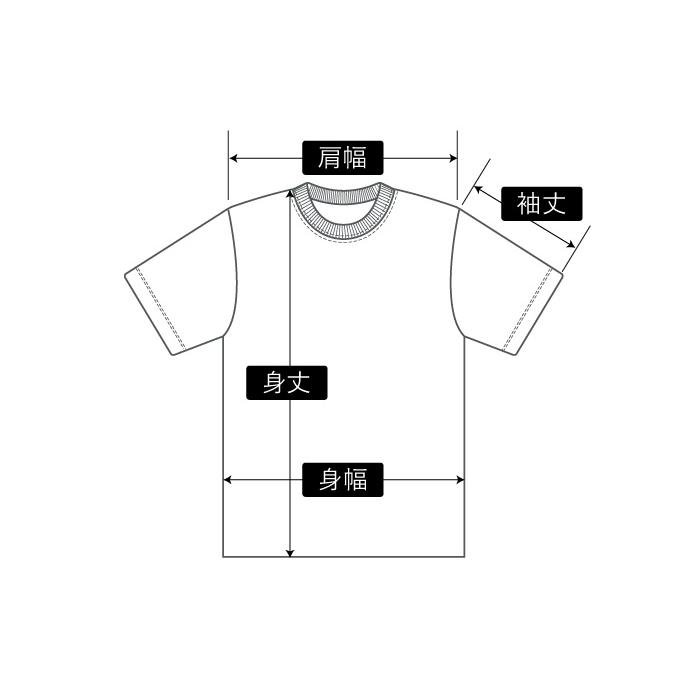 Tシャツ 半袖 ポメラニアン 犬 ロゴ 左胸 プリント 細い 線 一筆書き メンズ レディース 大きい サイズ ゆったり かわいい シンプル 白 黒 ティーシャツ｜groovys｜14