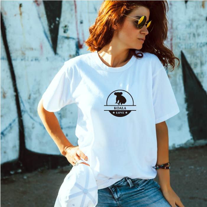 Tシャツ 半袖 コアラ こあら オーストラリア LOVE 動物 メンズ