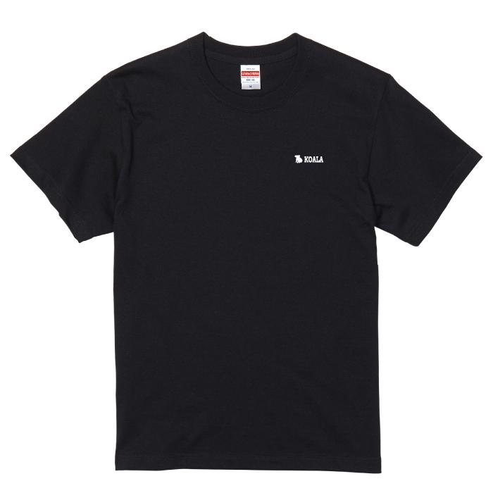Tシャツ 半袖 コアラ こあら オーストラリア デザイン ロゴ 左胸