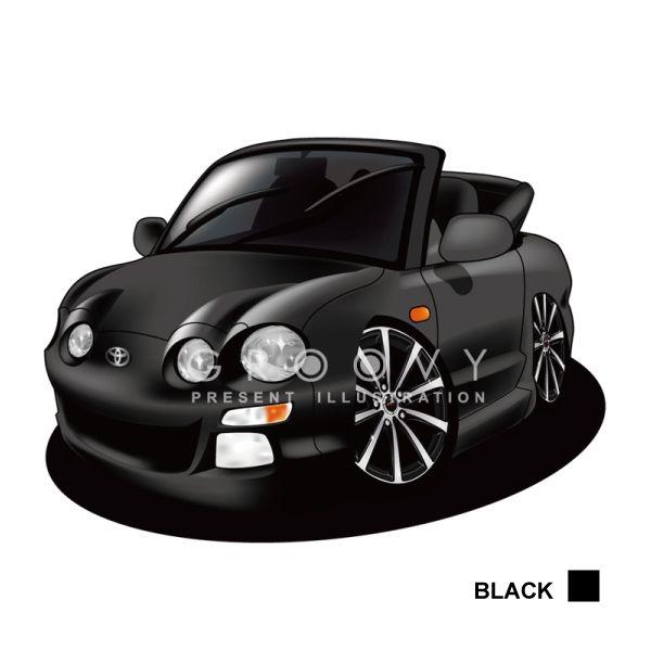 車好き プレゼント トヨタ セリカ ST202C 車 イラスト 2L版 グルービー