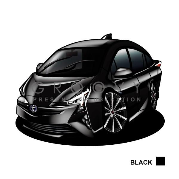 車好き プレゼント トヨタ プリウス ZVW50 車 ポスター カレンダー