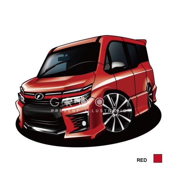 車好き プレゼント トヨタ ヴォクシー R80# 車 ポスター