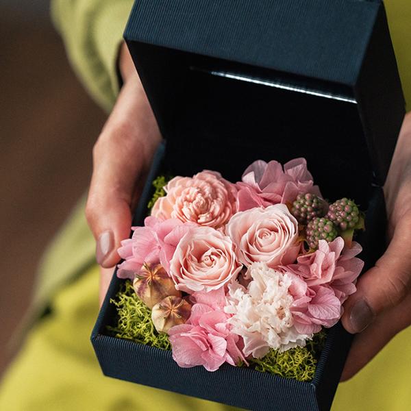 GROUND プリザーブドフラワー 花 定年 退職祝い 還暦祝い 誕生日