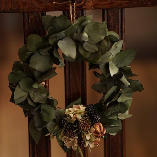 プリザーブドフラワー プレゼント ギフト 花 祝電 電報 結婚式 おしゃれ リース 開店祝い 新築祝い 送料無料 結婚祝い ユーカリ Pw 2 Ground 通販 Yahoo ショッピング