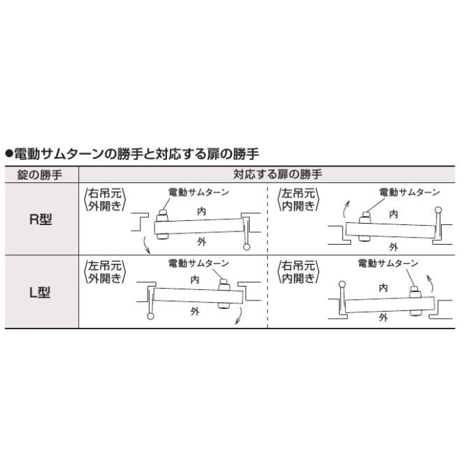 美和ロック GOAL BTKLX L型 [電池式ローリングシステム 電池式 玄関 