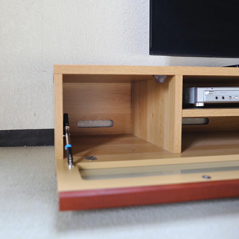 テレビ台 160cm テレビボード ローボード オーク ナチュラル色 木目柄