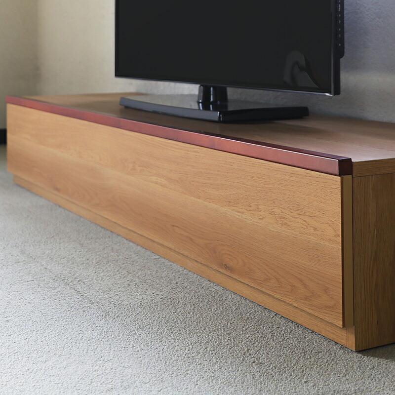 テレビ台 180cm テレビボード ローボード オーク ナチュラル色 木目柄