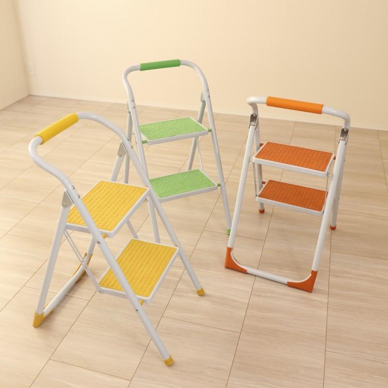 Pps Sp オレンジ 脚立 折りたたみ 踏み台 ステップ台 ステップスツール 折り畳み かわいい 収納 おしゃれ ディスプレイ棚 Pps Sp Or グローブ 通販 Yahoo ショッピング