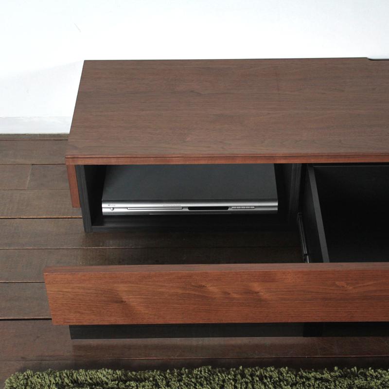 テレビ台 180cm ウォールナット ブラウン 幅180 奥行45 高さ24cm