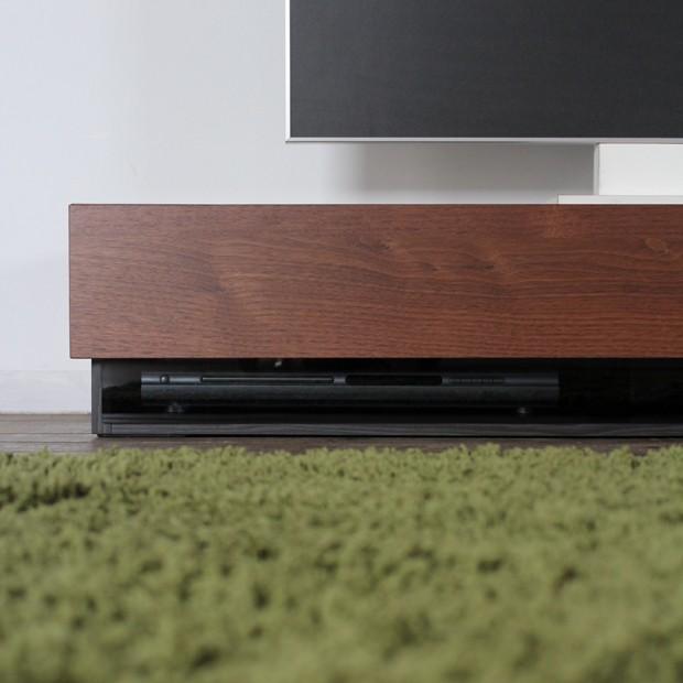 【ころ】 テレビ台 ローボード テレビボード 180cm ブラウン テレビ台 180cm ウォールナット ブラウン 幅180 奥行45 高さ24cm
