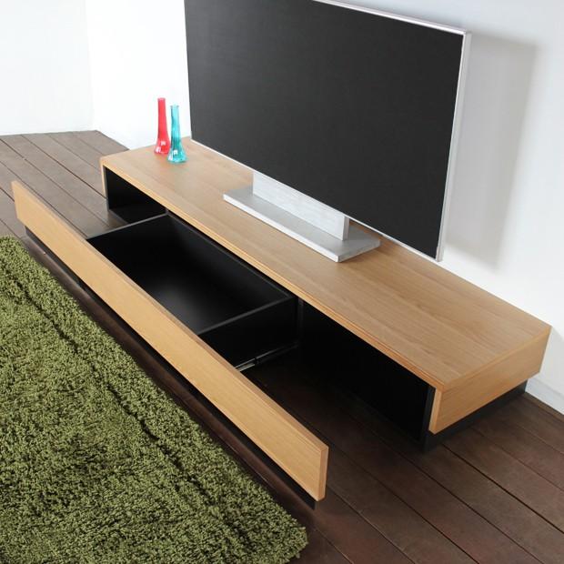 テレビ台 180cm ナチュラル オーク 幅180 奥行45 高さ24cm 国産 日本製