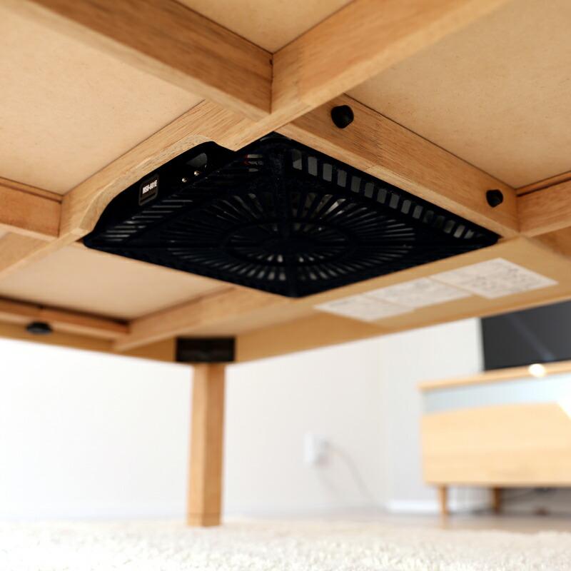 こたつ早見表 105×75珊 矩形 国産 日本製 ナラ材 節あり 突板 継脚 家具調コタツ 今めかしい オール時節当て嵌める聞き入れる ODK