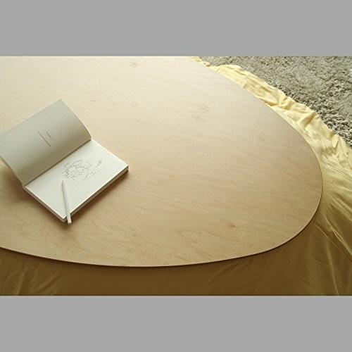 こたつ Denbyデンビー 110cm たまご型 おしゃれな暖卓 メープル