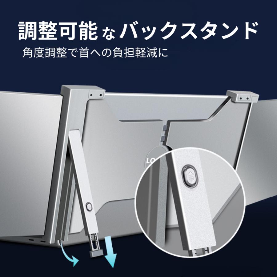 14インチ デュアル モバイルモニター トリプルポータブルモニター