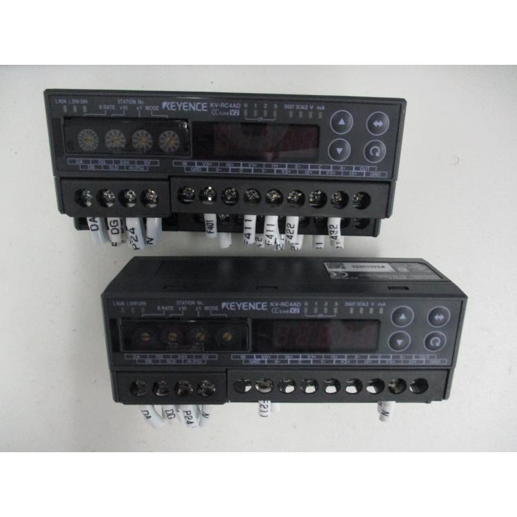 KEYENCE プログラマブルコントローラ アナログ入力ユニット(4ch) KV