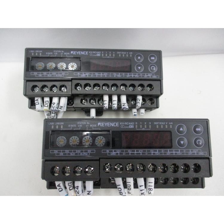 KEYENCE プログラマブルコントローラ アナログ入力ユニット(4ch) KV