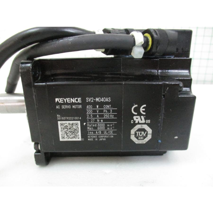 KEYENCE SV2-M040AS 400W 200V ACサーボシステム SV2シリーズ