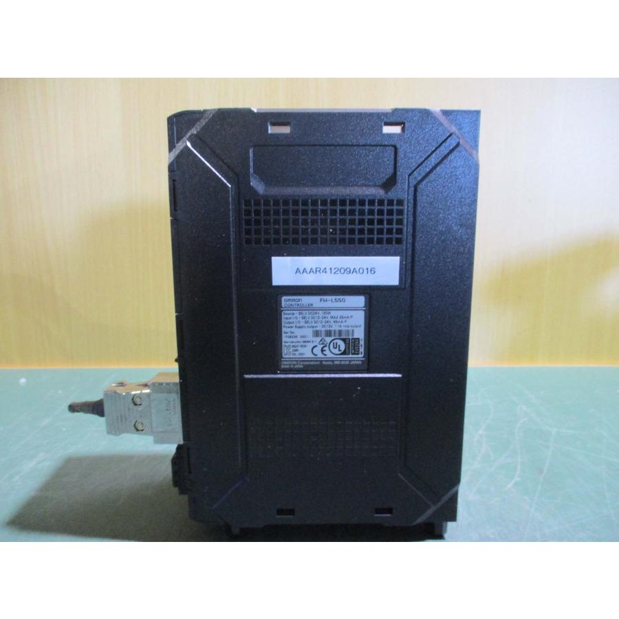 中古 OMRON FH-L550 FH-SM05R 小型白黒デジタルCCD カメラ*2 モニター