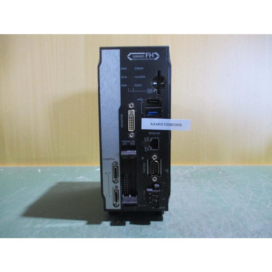 中古 OMRON FH-L550 FH-SM05R 小型白黒デジタルCCD カメラ*2 モニター