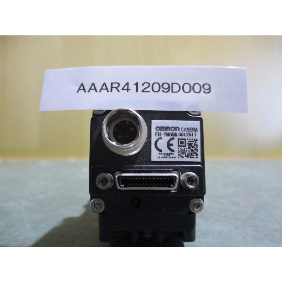 中古 OMRON FH-L550 FH-SM05R 小型白黒デジタルCCD カメラ*2 モニター