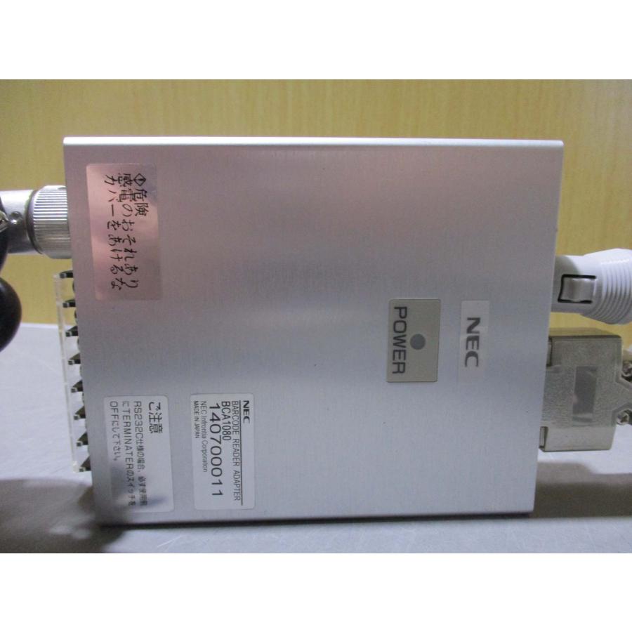 中古 NEC Barcode Reader Adapter BCA1080/BCR2662-RTA バーコードリーダーアダプター ...