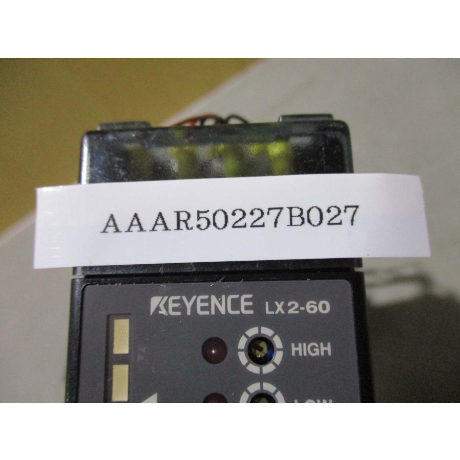 中古 KEYENCE LX2-60/LX2-02R/LX2-02T レーザセンサ セット
