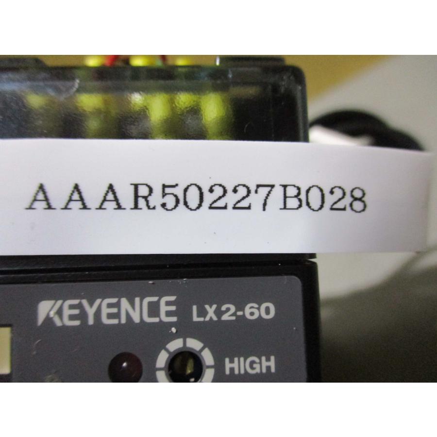中古 KEYENCE LX2-60/LX2-02R/LX2-02T レーザセンサ セット