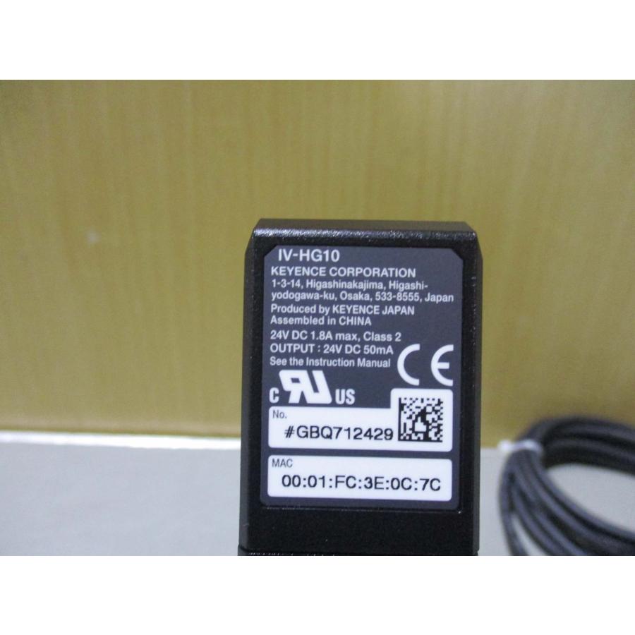 中古KEYENCE キーエンス IV-HG用 センサ アンプ親機 IV-HG10+IV