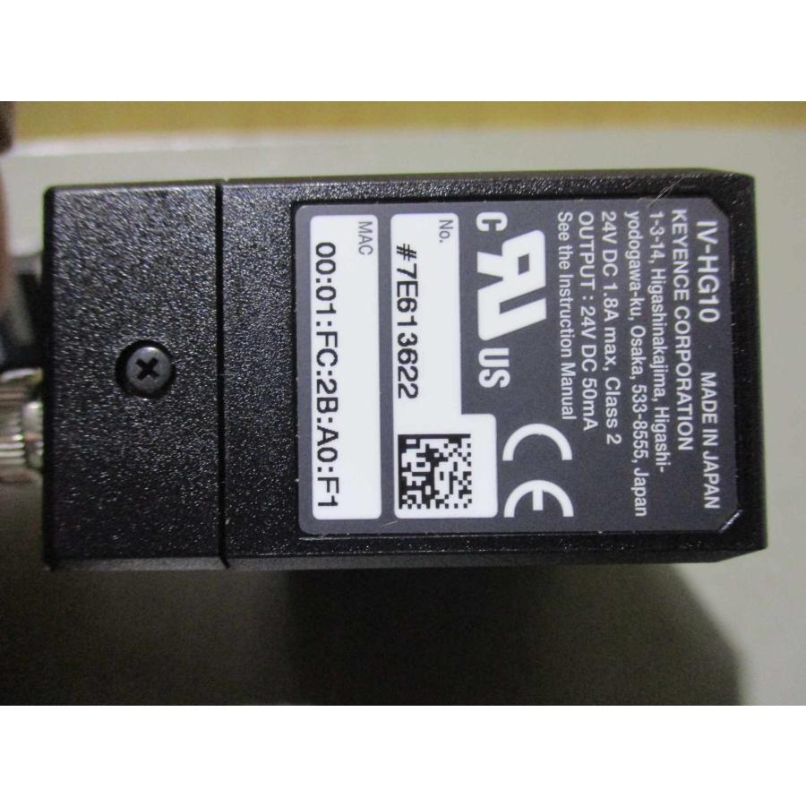 中古KEYENCE キーエンス IV-HG用 センサ アンプ親機 IV-HG10+IV