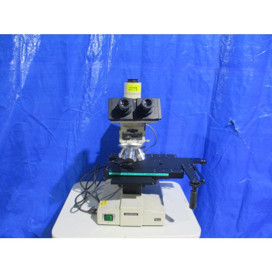中古 OLYMPUS BH2-UMA 正立三眼明視野顕微鏡BH2＜送料別＞ (AAB-D 