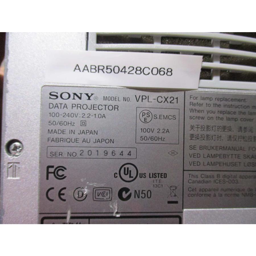 中古 VPL-CX21 Sony Data projector データプロジェクター