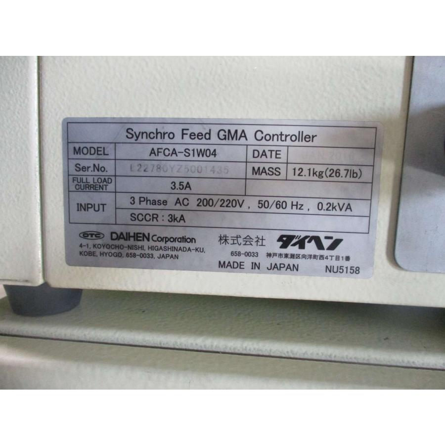 中古 DAIHEN WB-P500L(S-1)/FD11-JSP000/FDTPDSJN-4L08/AFCA-S1W04 シンクロフィード溶接 ...